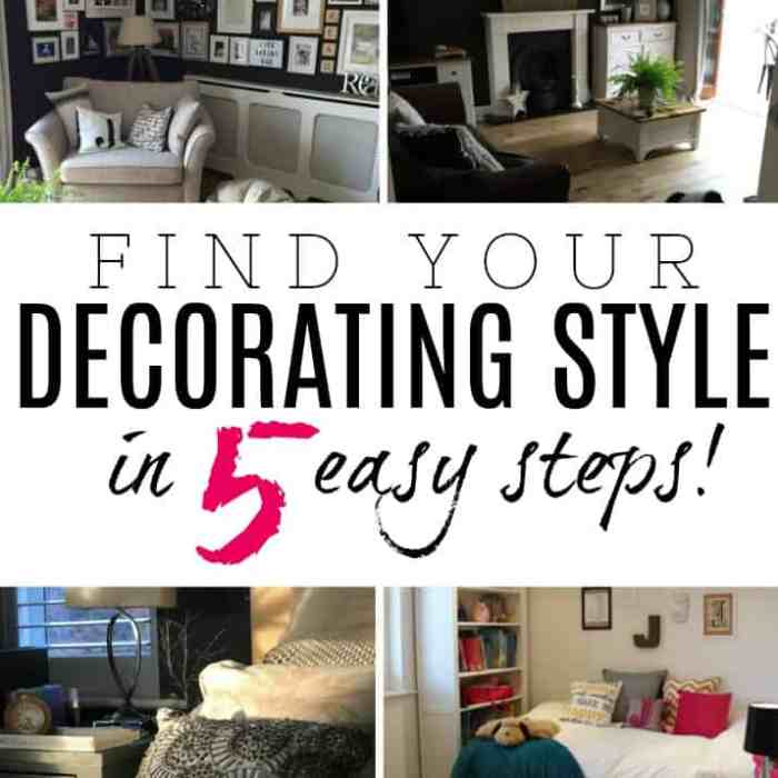 What is my style for decorating