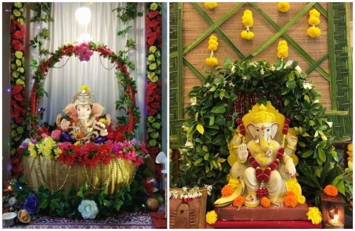 How to make ganpati decoration