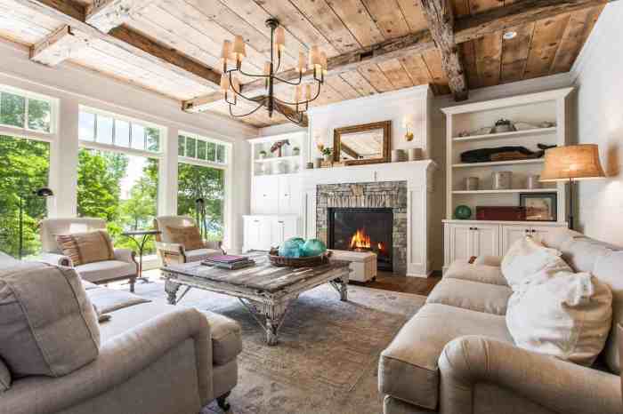 How to decorate family room with farmhouse theme