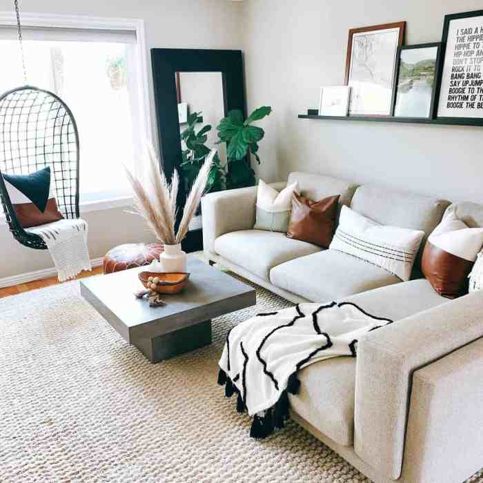 How to decorate a carpeted living room