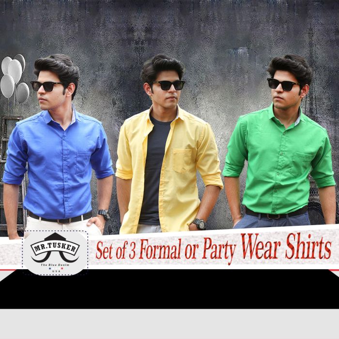 Mens party dress shirts