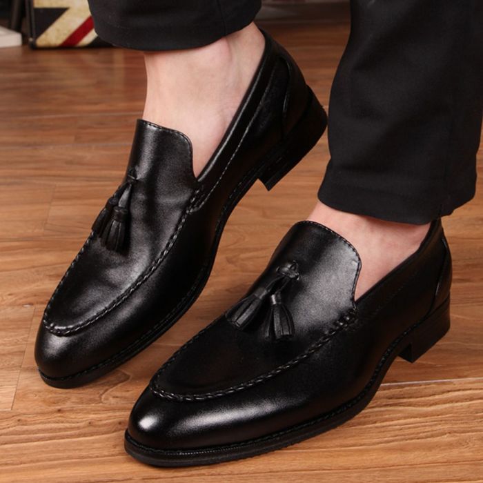 Mens dress shoes with tassels