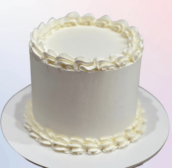 How to make white cream for cake decoration