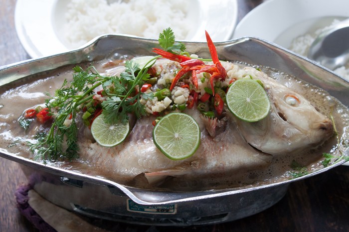 How to cook thai style steam fish